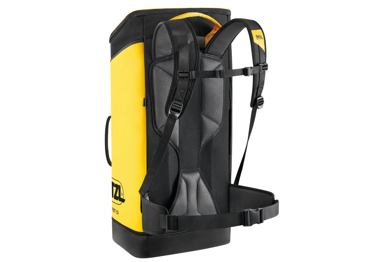 Petzl EXPERT 55, gepolsterte Schultergurte, Rückenteil und Hüftgurt für komfortablen Transport. - imagen 3