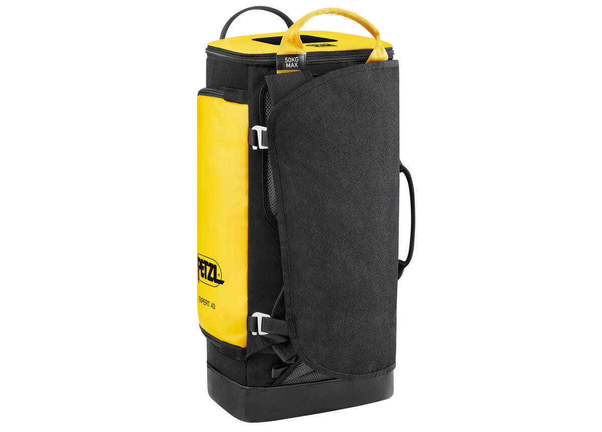 Petzl EXPERT 40, seitliche Klappe schützt die Tragezone bei Transport, Aufhängung oder Ablage am Boden. - imagen 8