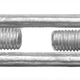 Safetex Ösen-/Ösen-Spannschlösser – Verzinkt (Extra lange Dehnfähigkeit)