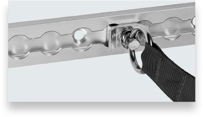 Safetex Airlineschine Aluminium Vierkant-Profil