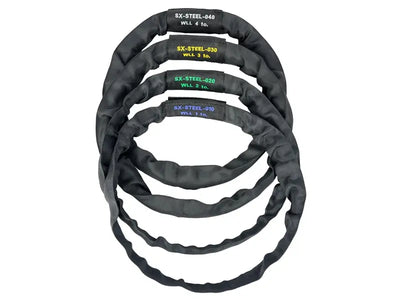 Круглий строп Safetex SX-STEEL зі сталевим канатним сердечником