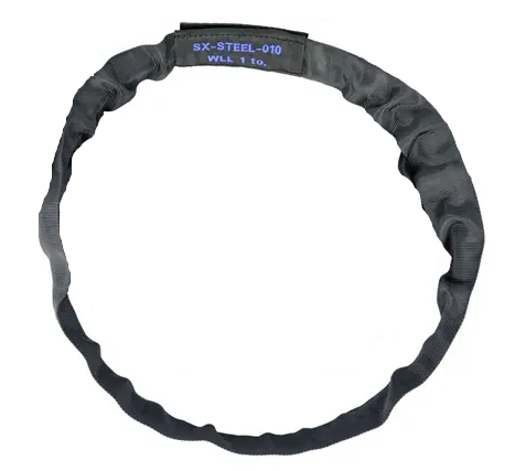 Safetex Rundschlinge SX-STEEL mit Stahlseilkern - imagen 3