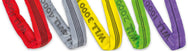 Круглі стропи Safetex з мультикодом - круглі стропи Safetex з мультикодом: Міцний поліестер, кольорове кодування відповідно до євростандартів, перевірено CE відповідно до EN 1492-2. Висока вантажопідйомність і безпека – дізнайтеся зараз! – Тепер доступний у MTN Shop DE.