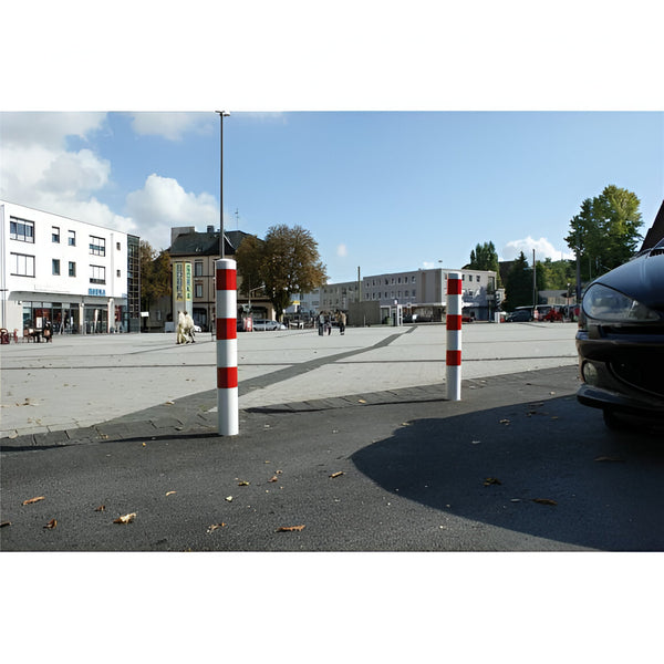 Schake Absperrpfosten Stahlrohr Ø 108 x 2,9 mm ortsfest zum Einbetonieren – – Jetzt erhältlich im MTN Shop DE.