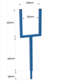 Kuzar Extended Fork Support PTH-1 - Kuzar - Lifter - MTN Shop DACH - imagen 2
