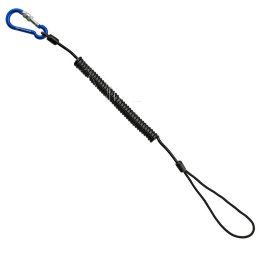 Aliens Spiralkabel 4 MiniScrewkarabiner & Schlaufe – Schütze deine Werkzeuge vor Absturz! Spiralkabel mit Miniscrewkarabiner und Schlaufe, langlebig, elastisch und UV-beständig. Jetzt für mehr Sicherheit sorgen! – Jetzt erhältlich im MTN Shop DE.