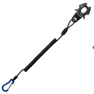 Aliens Spiralkabel mit Frog Karabiner und Minikarabiner – Aliens Spiralkabel, ausgestattet mit Minikarabiner und Frog Karabiner für schnelles Einhängen. Verhindere Abstürze und schütze deine Ausrüstung! – Jetzt erhältlich im MTN Shop DE. - imagen 2