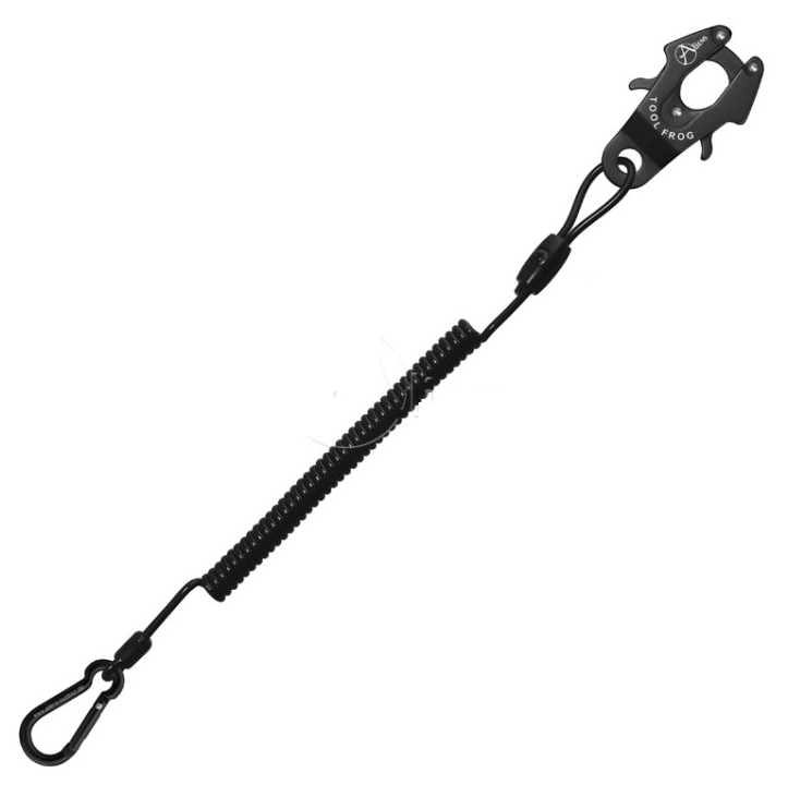 Aliens Spiralkabel mit Frog Karabiner und Minikarabiner – Aliens Spiralkabel, ausgestattet mit Minikarabiner und Frog Karabiner für schnelles Einhängen. Verhindere Abstürze und schütze deine Ausrüstung! – Jetzt erhältlich im MTN Shop DE. - imagen 4