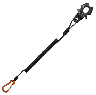 Aliens Spiralkabel mit Frog Karabiner und Minikarabiner – Rosa