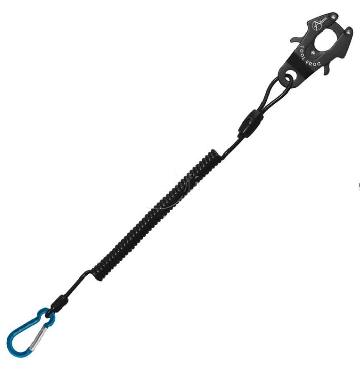 Aliens Spiralkabel mit Frog Karabiner und Minikarabiner – Aliens Spiralkabel, ausgestattet mit Minikarabiner und Frog Karabiner für schnelles Einhängen. Verhindere Abstürze und schütze deine Ausrüstung! – Jetzt erhältlich im MTN Shop DE. - imagen 9