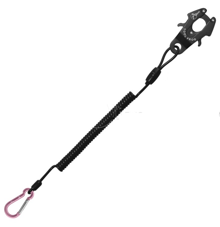 Aliens Spiralkabel mit Frog Karabiner und Minikarabiner – Aliens Spiralkabel, ausgestattet mit Minikarabiner und Frog Karabiner für schnelles Einhängen. Verhindere Abstürze und schütze deine Ausrüstung! – Jetzt erhältlich im MTN Shop DE. - imagen 10