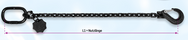 Строповий ланцюг Safetex Blackline EN 818-4 GK 8 - 1 нитка – – Тепер доступний у MTN Shop DE. - imagen 3