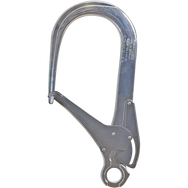 Skylotec GIANT Karabiner AL Silber - Extragroßer Aluminiumkarabiner mit Palm Squeeze und 105 mm Öffnung für Masten und Türme