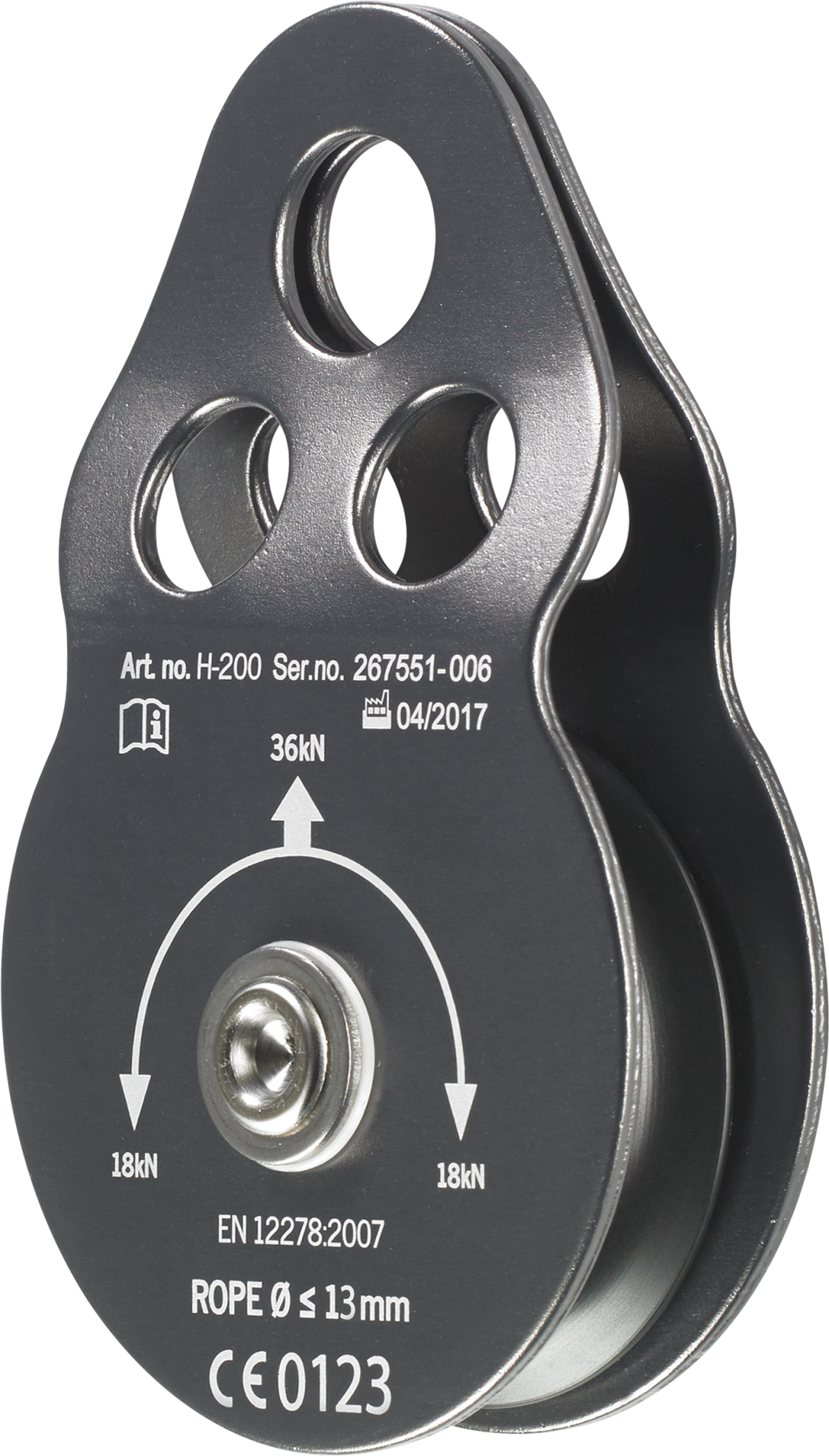 Skylotec POLLUX Umlenkrolle 36 kN - imagen 2