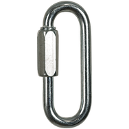  Skylotec Q-LINK S-STEEL 07 Karabiner Silber - Ovaler Edelstahlschnellverschluss Ø7mm für maritime Umgebungen