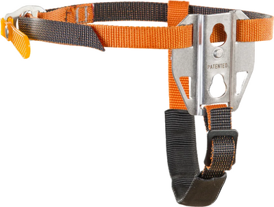  Skylotec QT UNIVERSAL Halterung Orange/Schwarz/Silber - Universelle Befestigung für QUICK TREE Steigklemmen Hauptansicht