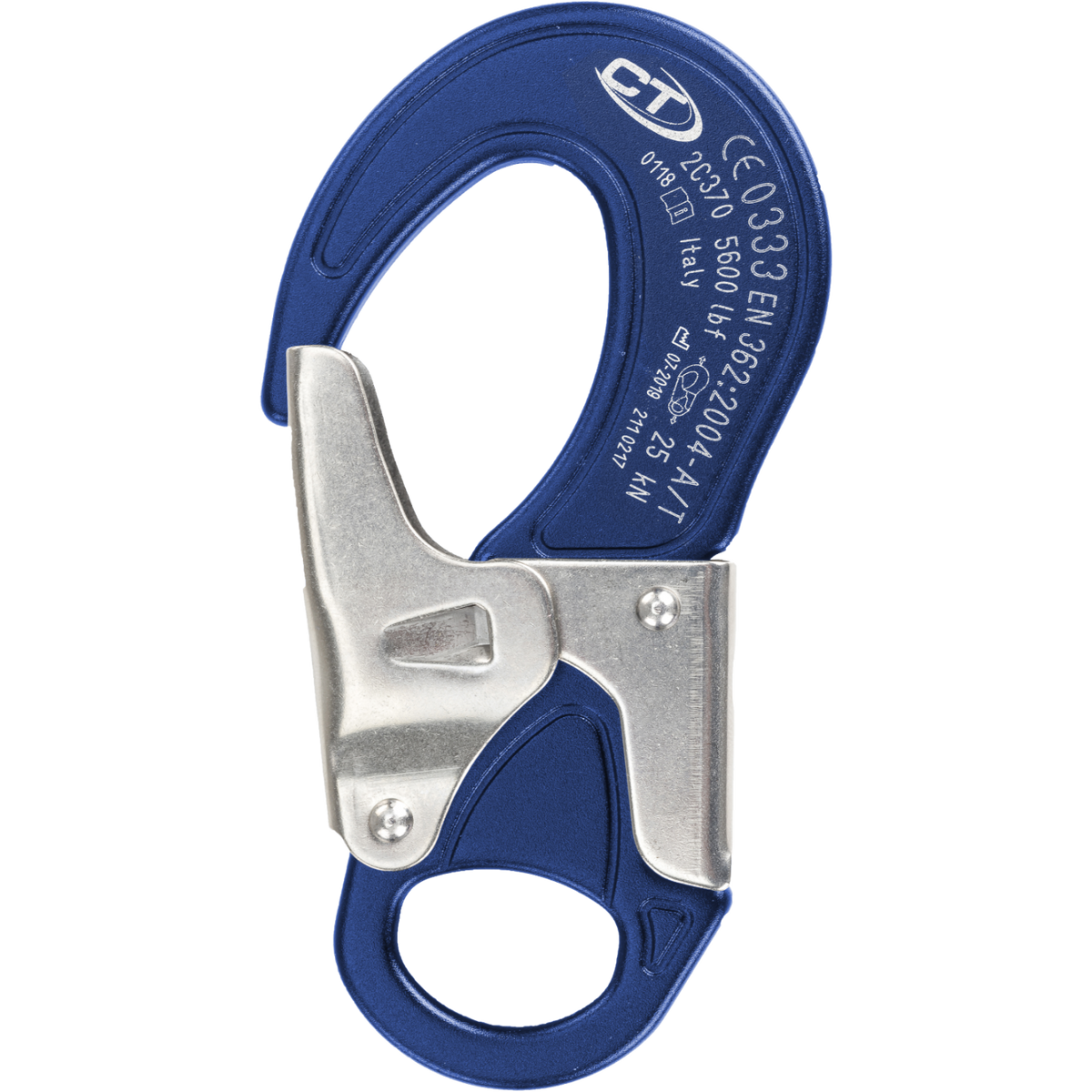  Skylotec SHELTER EVO Karabiner Blau - Verbindungskarabiner mit Schnapperschutz und Palm Squeeze Verschluss - imagen 2