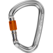Skylotec XL-D SG Karabiner Grau/Orange - Aluminiumkarabiner mit Screwgate und Double-T-Profil Hauptansicht