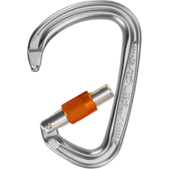  Skylotec XL-D SG Karabiner Grau/Orange - Detailansicht Screwgate-Verschluss und Innenraum - imagen 3