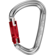  Skylotec XL-D TG Karabiner Grau/Rot - HMS-Aluminiumkarabiner mit Trilock-Verschluss und Double-T-Profil