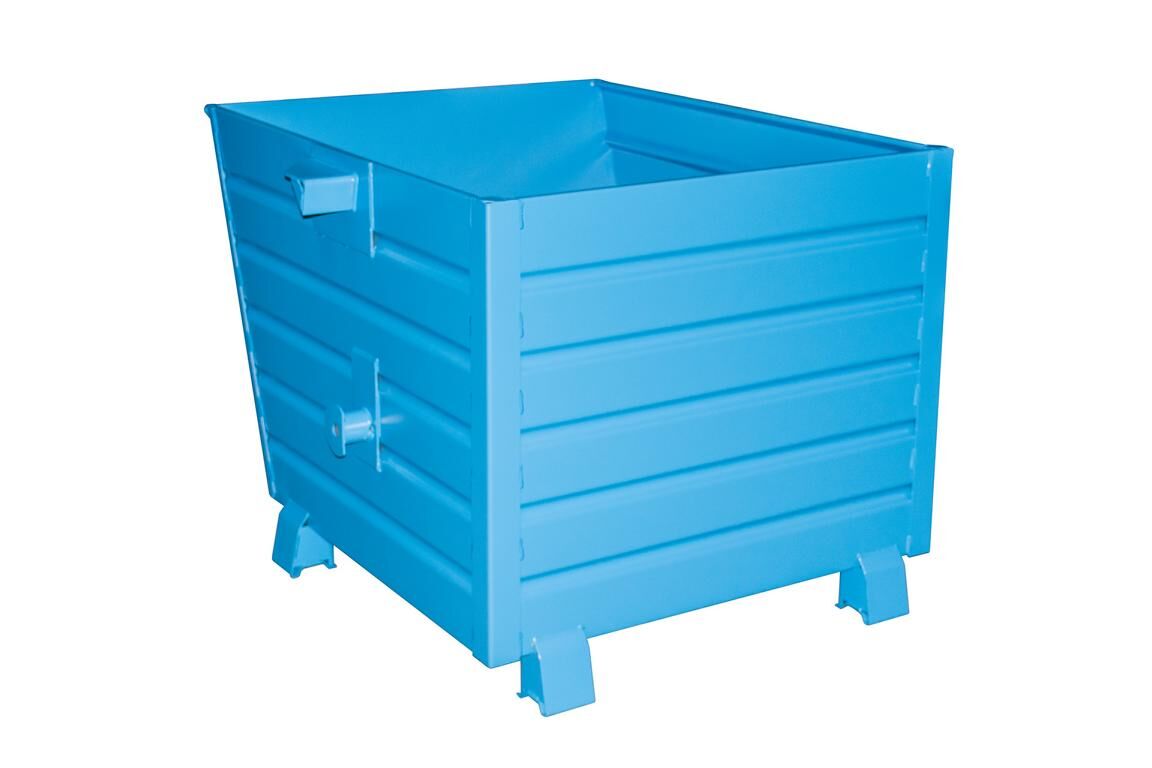 Bauer штабелер BSK 90 - Bauer - світло-блакитний RAL 5012 - самоскид - MTN Shop DACH - imagen 3