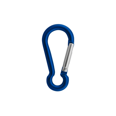 Aliens Spiralkabel 6 Minikarabiner & Schlaufe – Blau