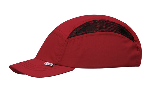 VOSS-Cap modern style Anstoßkappe rot mit Netzeinsatz