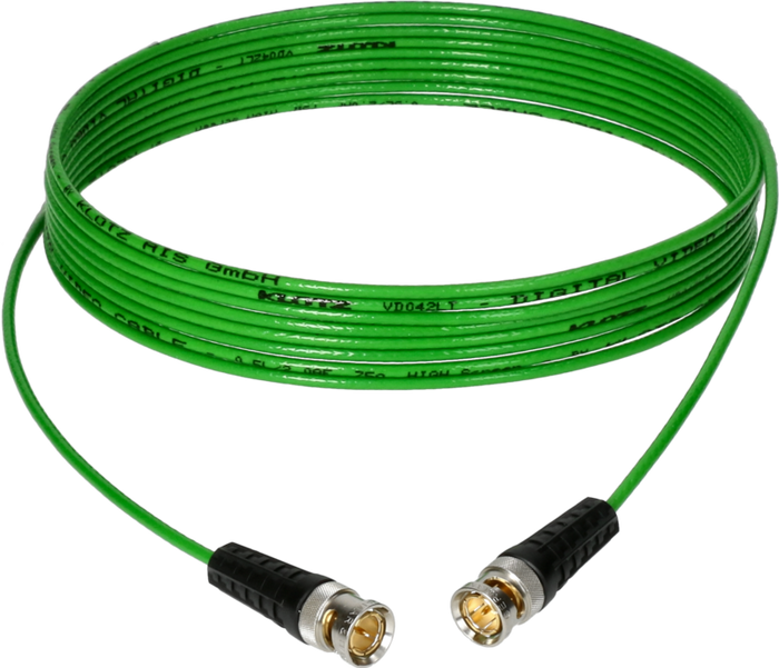 Klotz ultra dünnes UHD patch kabel für HD / UHD / 12G / 4K für HD / UHD / 12G / 4K
