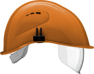 VOSS VisorLight Schutzhelm orange mit integriertem Visier - imagen 2