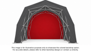 konligo the tent backdrop colored - imagen 3