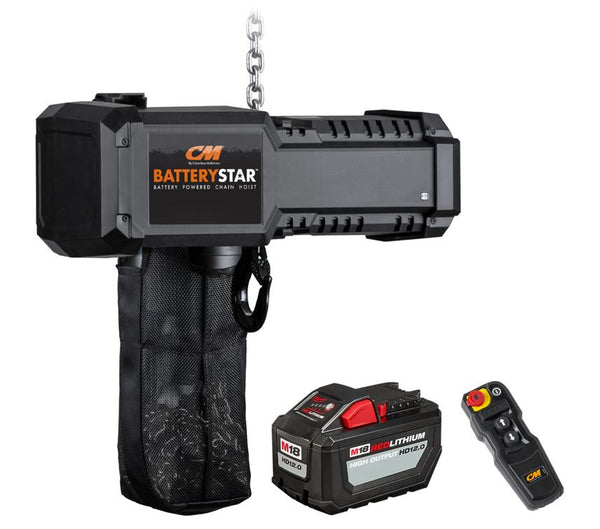 CM BatteryStar ™ - Akkubetriebener Kettenzug – – Jetzt erhältlich im MTN Shop DE.