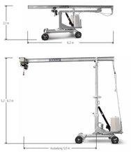 Міні кран Böcker MK 400 в комплекті. - imagen 4