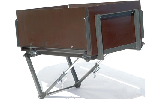 Böcker Plattform höhenverstellbar mit seitlichen Klappen