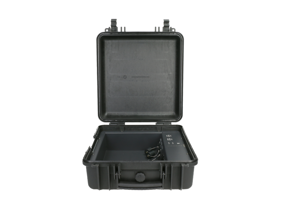 Klotz opticalCON QUAD glasfaser signalverteilung, koffer ausführung FiberEXplorer - Multimode