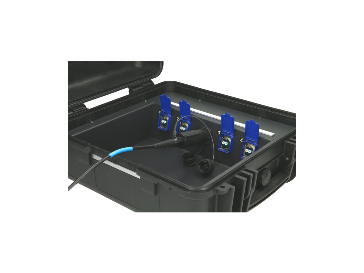 Klotz SmartBeam OCTO - 4x LC Duplex, волоконно-оптичний розподіл сигналу, корпусна версія FiberEXplorer - одномодовий – – Тепер доступний у MTN Shop DE. - imagen 4
