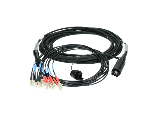 Klotz SmartBeam DODEKA 12 auf 12x LC/UPC breakout kabel FiberLink - Multimode OM4 – – Jetzt erhältlich im MTN Shop DE.