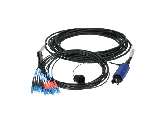 Klotz SmartBeam DODEKA 12 auf 12x LC/UPC breakout kabel FiberLink - Single-Mode OS2 – – Jetzt erhältlich im MTN Shop DE.