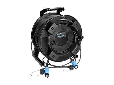 Klotz SmartBeam DUO kabeltrommel FiberLink - Single-Mode OS2 – – Jetzt erhältlich im MTN Shop DE.