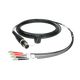 Klotz opticalCON QUAD до 4x LC/UPC проривний кабель FiberLink - багатомодовий OM4