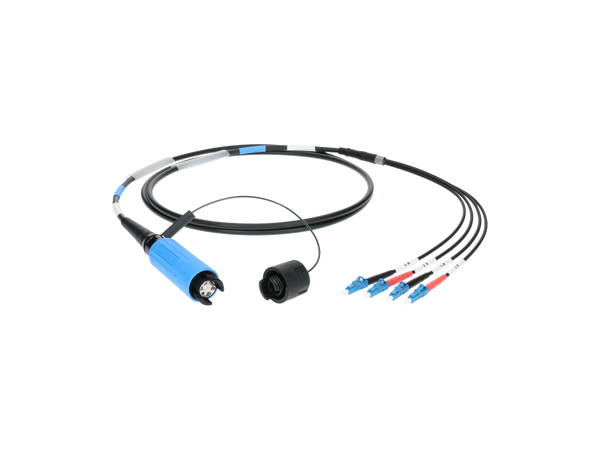 Klotz SmartBeam QUAD auf 4x LC/UPC breakout kabel FiberLink - Single-Mode OS2 – – Jetzt erhältlich im MTN Shop DE.