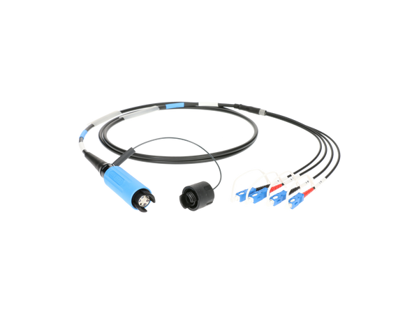 Klotz SmartBeam QUAD auf 4x SC/UPC breakout kabel FiberLink - Single-Mode OS2 – – Jetzt erhältlich im MTN Shop DE.