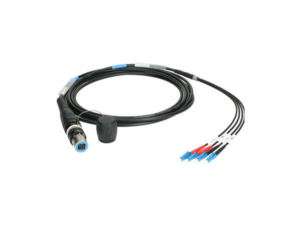 Klotz opticalCON QUAD auf 4x LC/UPC breakout kabel FiberLink - Single-Mode OS2 – – Jetzt erhältlich im MTN Shop DE.