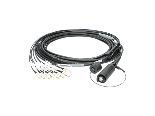 Klotz SmartBeam OCTO auf 8x SC/UPC breakout kabel FiberLink - Multimode OM4 – – Jetzt erhältlich im MTN Shop DE.