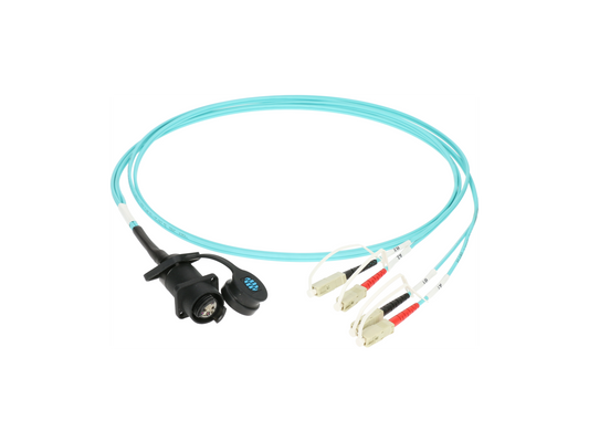 Klotz SmartBeam QUAD d-serie auf 4x SC/UPC einbau adapter - Multimode – – Jetzt erhältlich im MTN Shop DE.