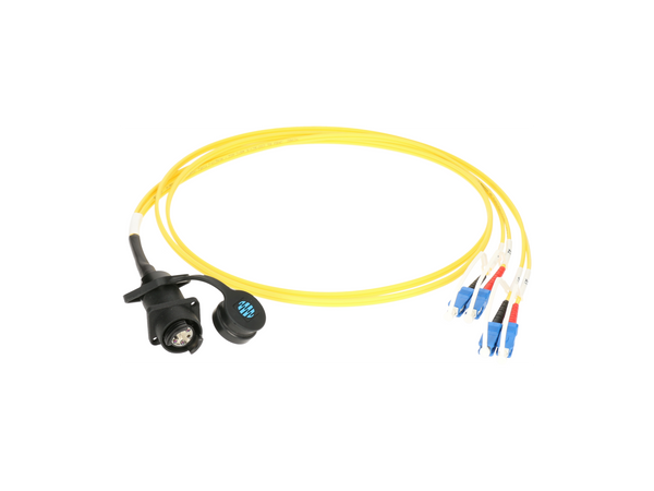 Klotz SmartBeam QUAD d-serie auf 4x SC/UPC einbau adapter - Single-Mode – – Jetzt erhältlich im MTN Shop DE.