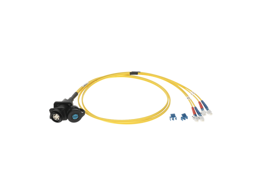 Klotz SmartBeam QUAD auf 4x LC/UPC breakout kabel einbau adapter - Single-Mode – – Jetzt erhältlich im MTN Shop DE.