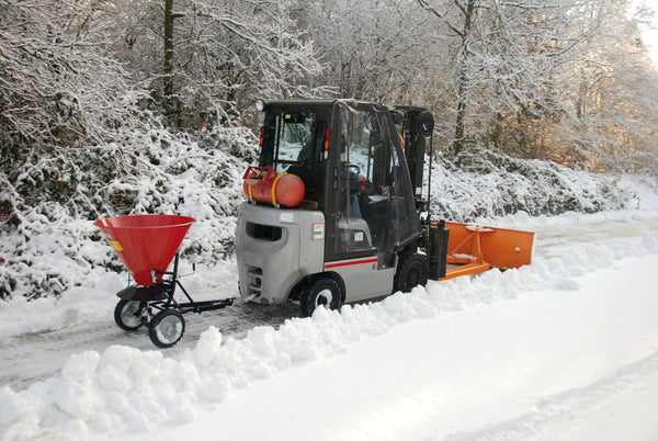 Bauer Streuwagen STW 100, lackiert, Feuerrot - Bauer - Schneeräumgeräte - MTN Shop DACH