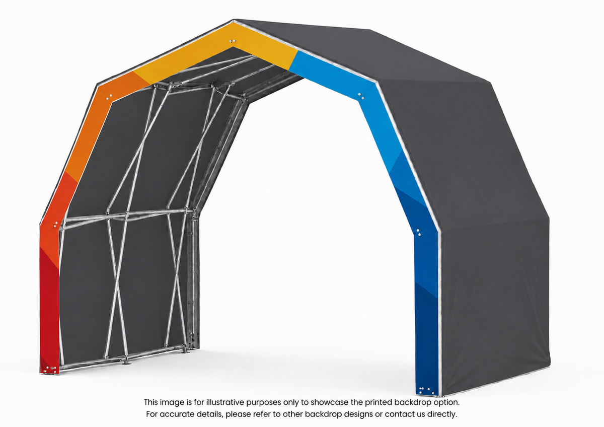 konligo the tent front banner printed - imagen 4