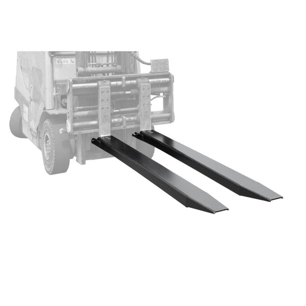 Bauer Gabelverlängerung GO 125/50 (Länge 1800), lackiert, Schwarzgrau - Bauer - Langguttransport - MTN Shop DACH
