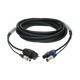 Гібридний кабель Klotz Audio & Power 3G1.5 XLR 3p + Schuko => powerCON
